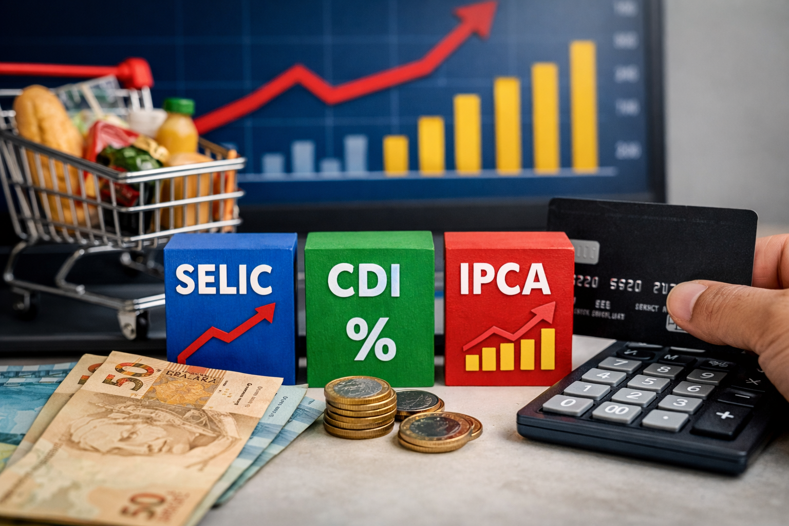O que é CDI, Selic e IPCA? Como essas siglas impactam o seu bolso?